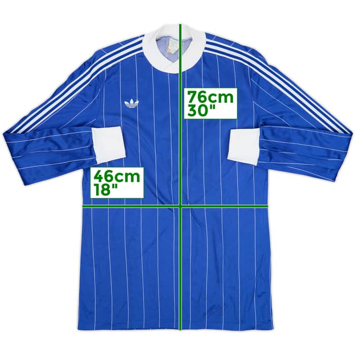 1980s adidas Template L/S Shirt #7 - 8/10 - (M)