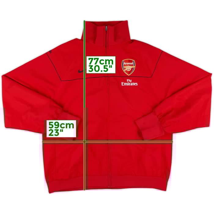 2008-09 Arsenal Nike Track Jacket - 7/10 - (L)
