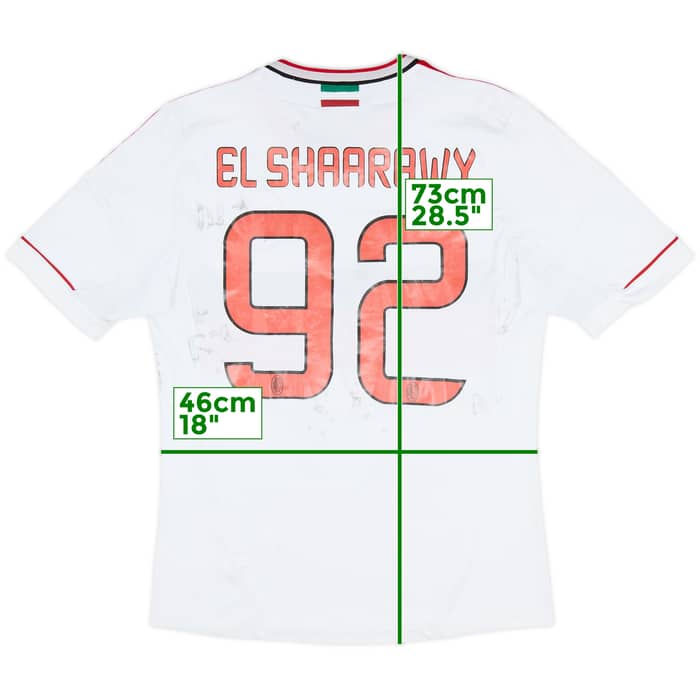 2012-13 AC Milan Away Shirt El Shaarawy #92 - 4/10 - (M)