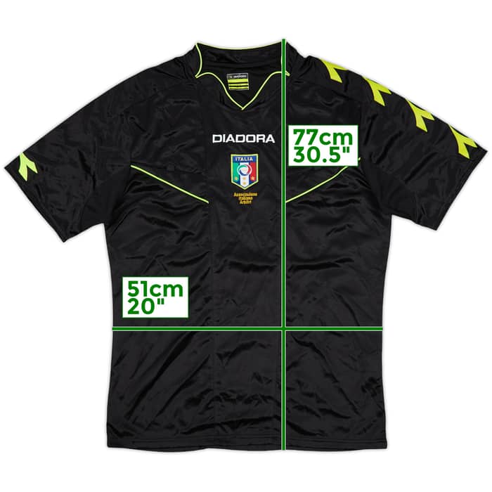 2000s Italy Diadora Referee Shirt - 8/10 - (M)