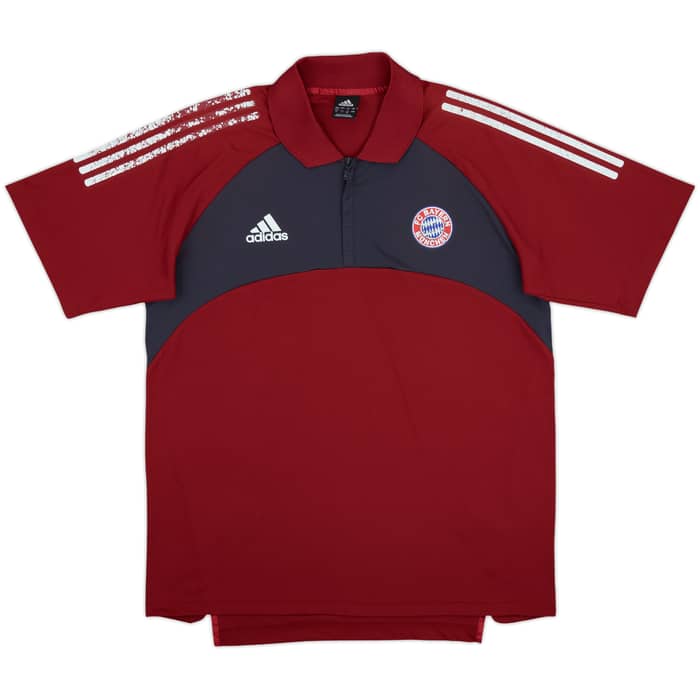 2002-03 Bayern Munich adidas Polo Shirt - 4/10 - (L)