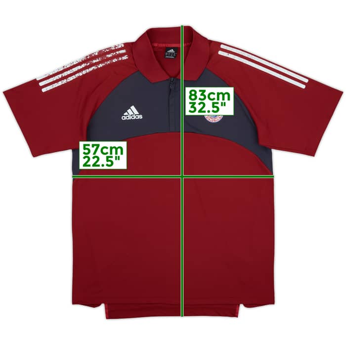 2002-03 Bayern Munich adidas Polo Shirt - 4/10 - (L)