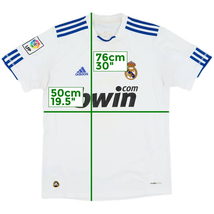 2010-11 Real Madrid Home Shirt - 7/10 - (XL.Boys)