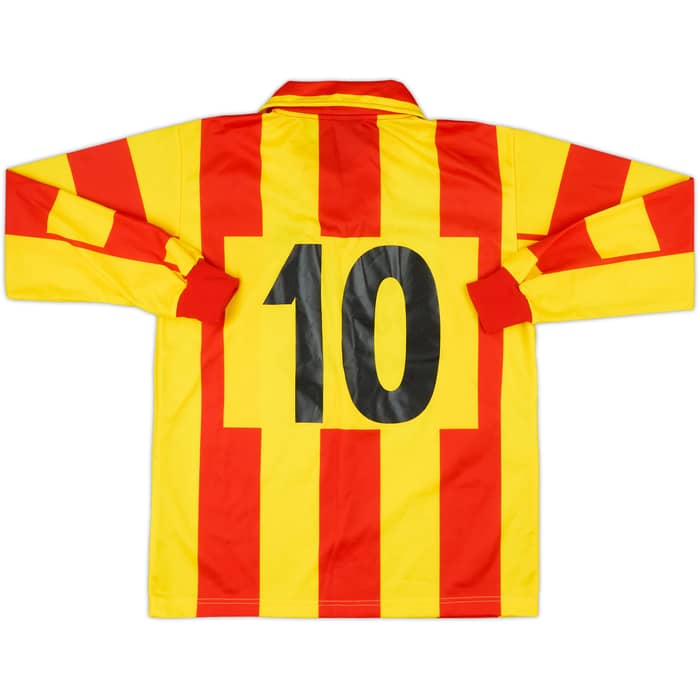 1997-98 Lecce Home L/S Shirt #10 - 9/10 - (S)
