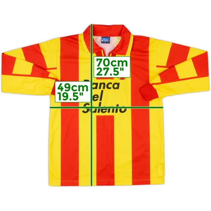 1997-98 Lecce Home L/S Shirt #10 - 9/10 - (S)