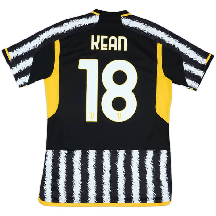 2023-24 Juventus Home Shirt Kean #18 - 8/10 - (L)