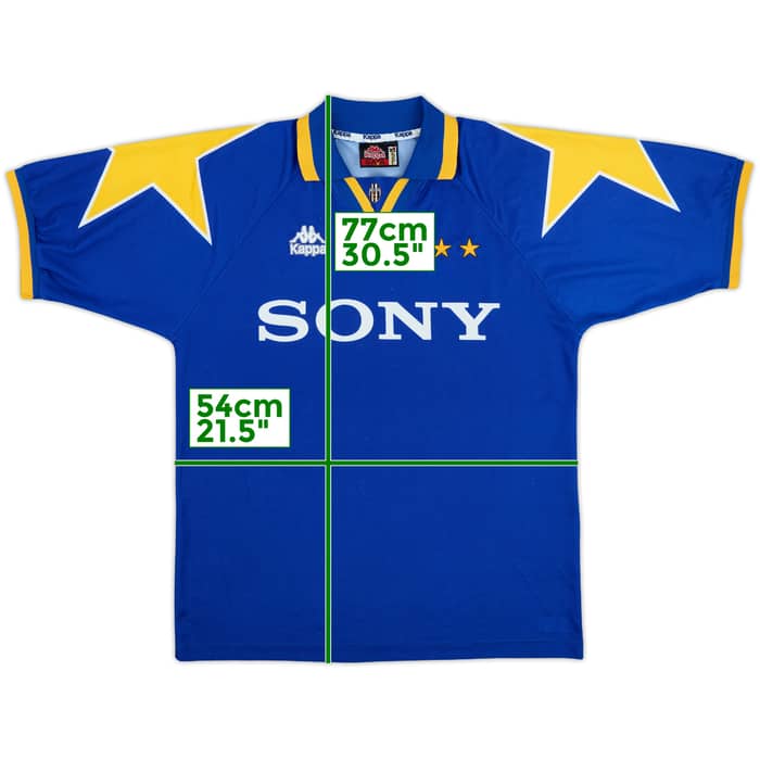 1995-96 Juventus Away Shirt - 8/10 - (XL)