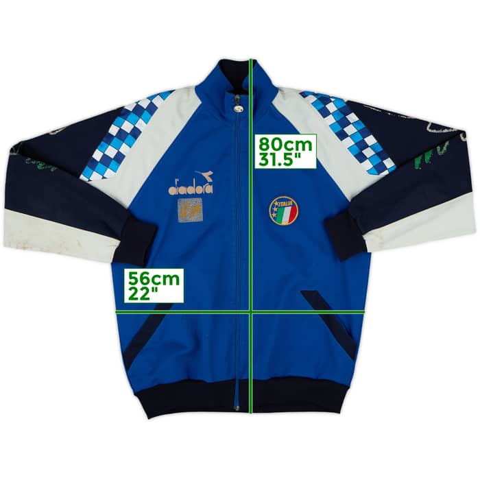 1990 Italy Diadora Track Jacket - 4/10 - (L)