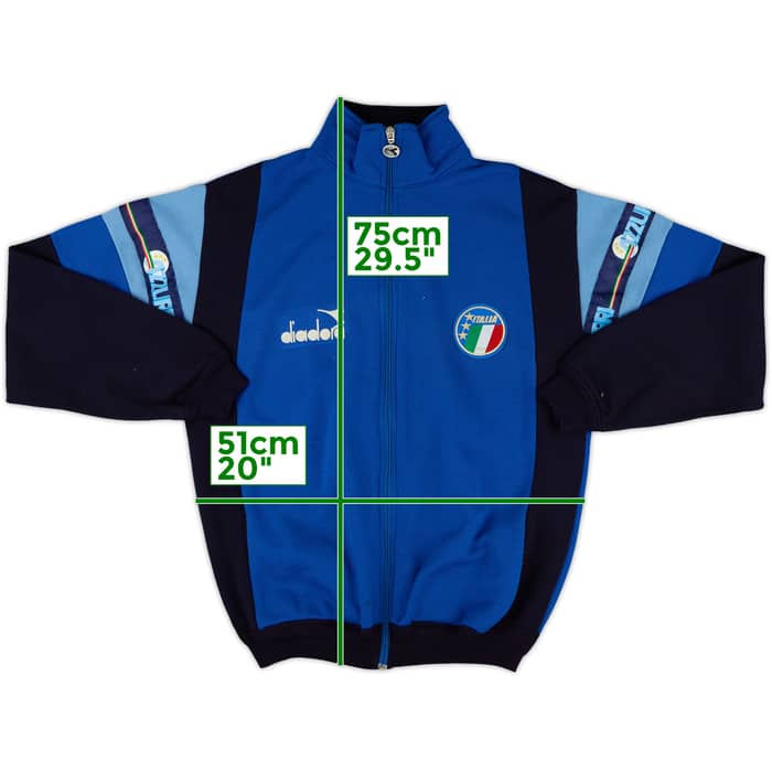 1990 Italy Diadora Track Jacket - 8/10 - (XL)