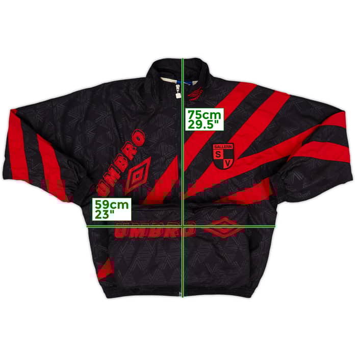 1990s SV Sallern Regensburg Umbro Full Tracksuit - 9/10 - (L)