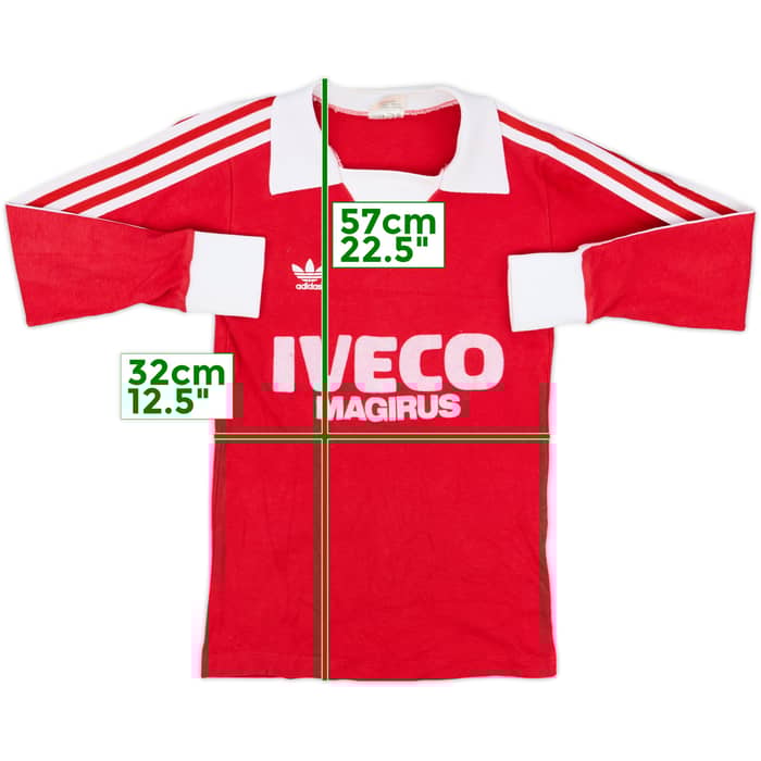 1981-82 Bayern Munich Home L/S Shirt - 8/10 - (XS)