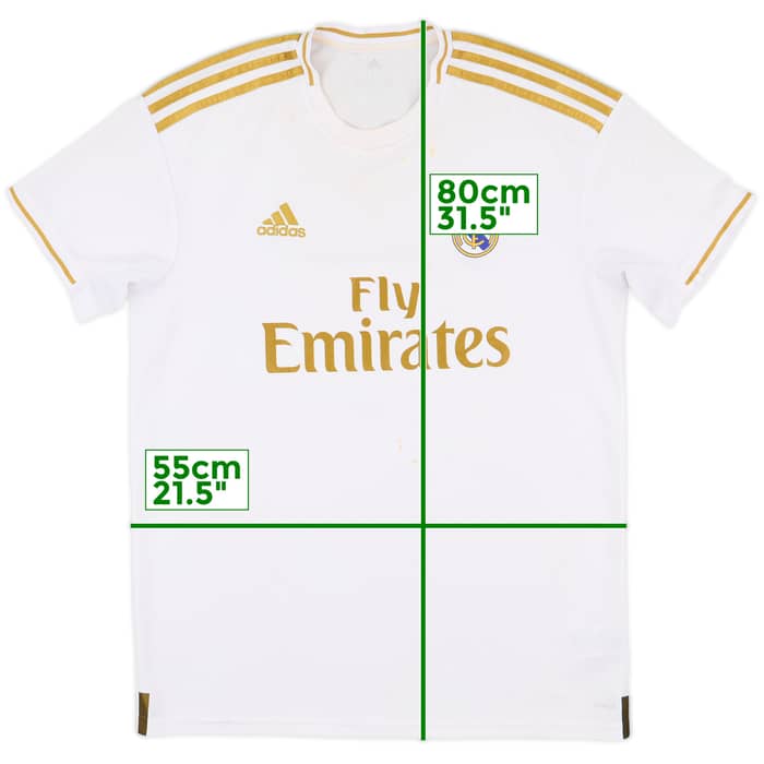 2019-20 Real Madrid Home Shirt - 5/10 - (L)