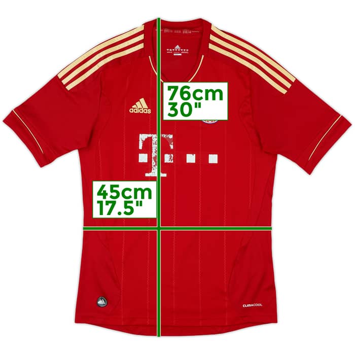 2011-13 Bayern Munich Home Shirt - 4/10 - (S)
