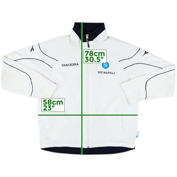 2002-03 Napoli Diadora Track Jacket - 6/10 - (XL)