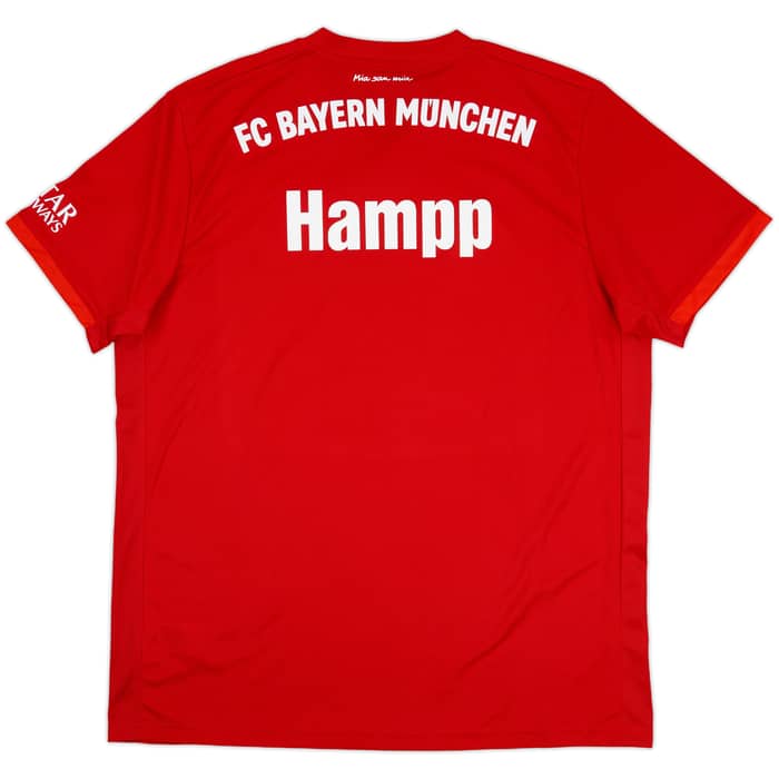 2019-20 Bayern Munich Home Shirt Hampp - 9/10 - (XL)