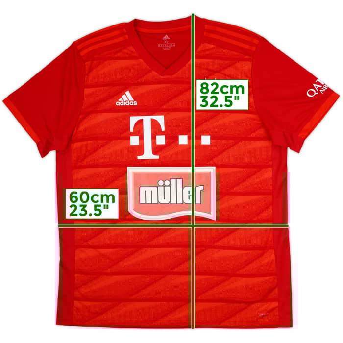 2019-20 Bayern Munich Home Shirt Hampp - 9/10 - (XL)