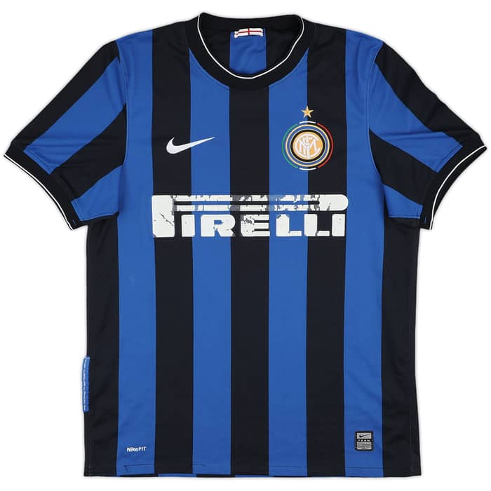 2009-10 Inter Milan Home Shirt - 4/10 - (M)