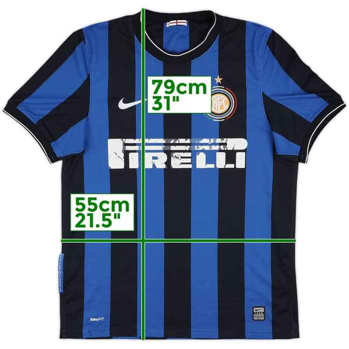 2009-10 Inter Milan Home Shirt - 4/10 - (M)