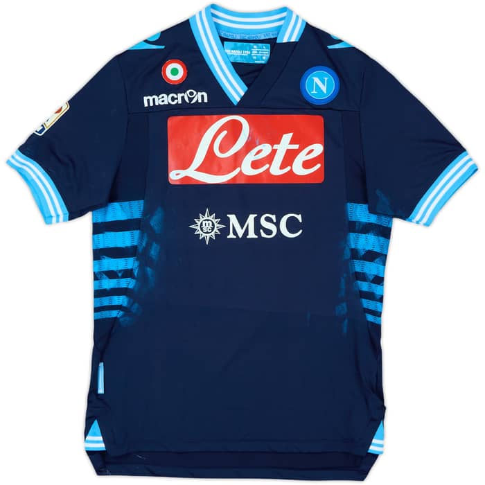 2012-13 Napoli Away Shirt Cavani #7 - 4/10 - (L)