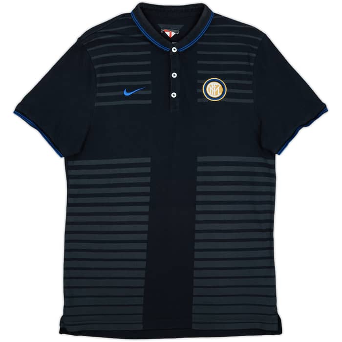 2014-15 Inter Milan Nike Polo Shirt - 8/10 - (L)