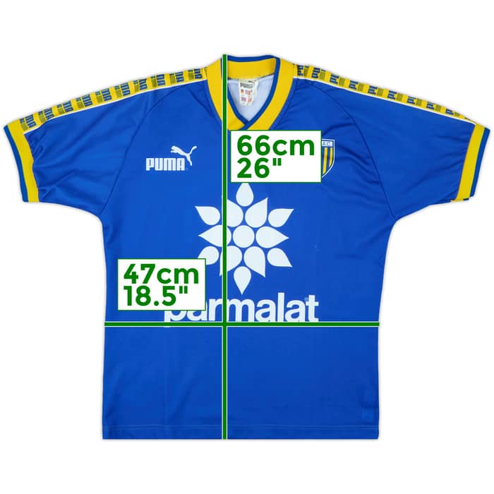 1995-96 Parma Puma Training Shirt - 8/10 - (XXXS)