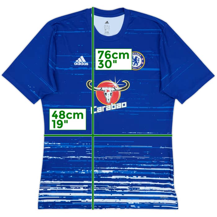2016-17 Chelsea adizero Training Shirt - 8/10 - (M)
