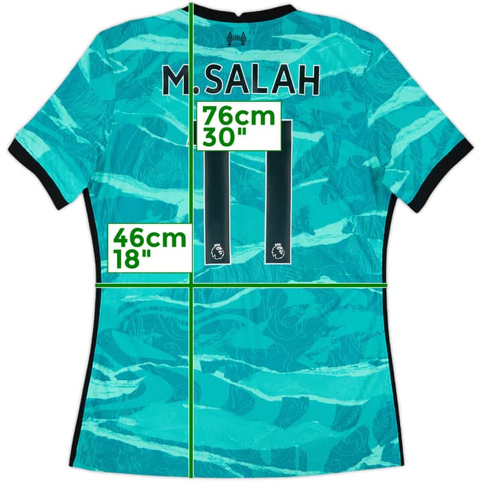 2020-21 Liverpool Away Authentic Shirt M.Salah #11 - 10/10 - (L)