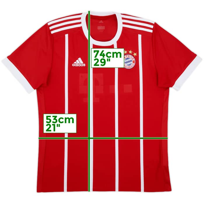 2017-18 Bayern Munich Home Shirt - 4/10 - (L)