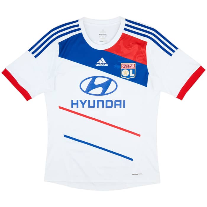 2012-13 Lyon Home Shirt Lacazette #10 - 8/10 - (M)