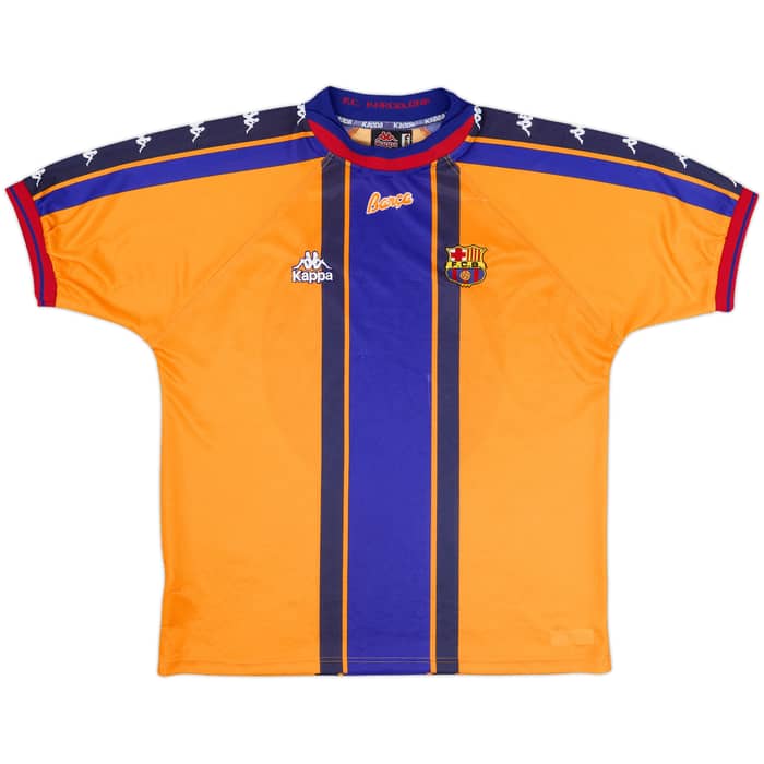 1997-98 Barcelona Away Shirt - 8/10 - (L)