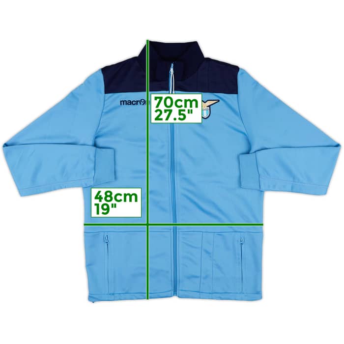 2012-13 Lazio Macron Track Jacket - 7/10 - (S)