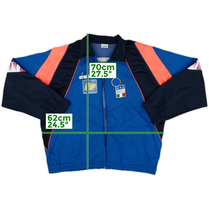 1992 Italy Diadora Track Jacket - 4/10 - (XXL)