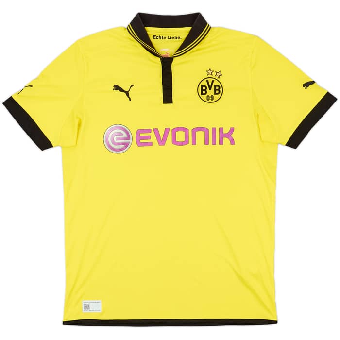 2012-13 Borussia Dortmund Home Shirt - 7/10 - (XL)