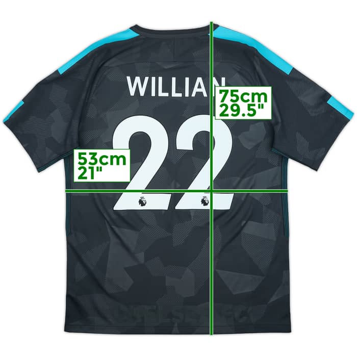 2017-18 Chelsea Third Shirt Willian #22 - 10/10 - (L)