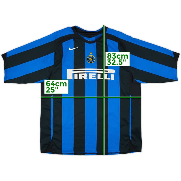 2005-06 Inter Milan Home Shirt - 8/10 - (XXL)