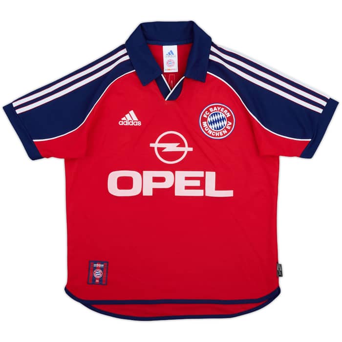 1999-01 Bayern Munich Home Shirt - 9/10 - (Y)