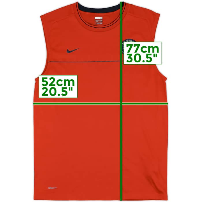 2008-09 Paris Saint-Germain Nike Training Vest - 9/10 - (M)