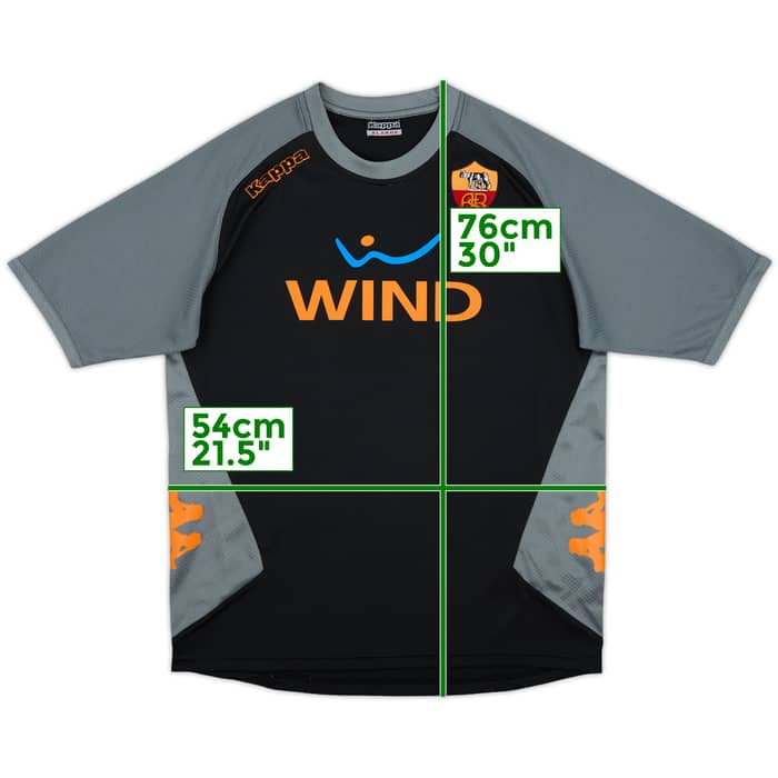 2011-12 Roma Kappa Training Shirt - 7/10 - (XL)