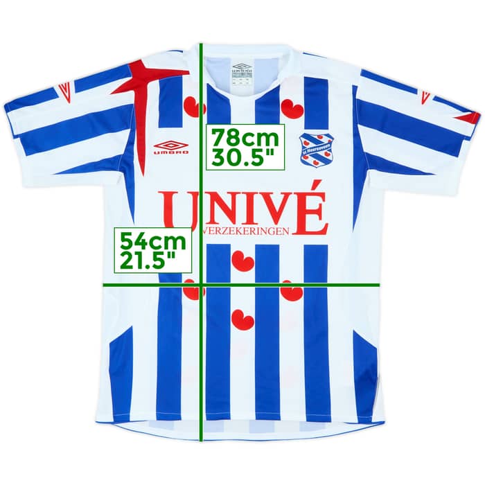 2006-07 Heerenveen Home Shirt - 8/10 - (L)