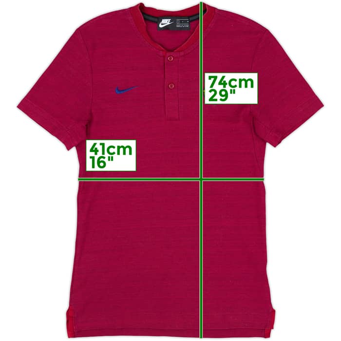 2018-19 Barcelona Nike Polo Shirt - 9/10 - (S)