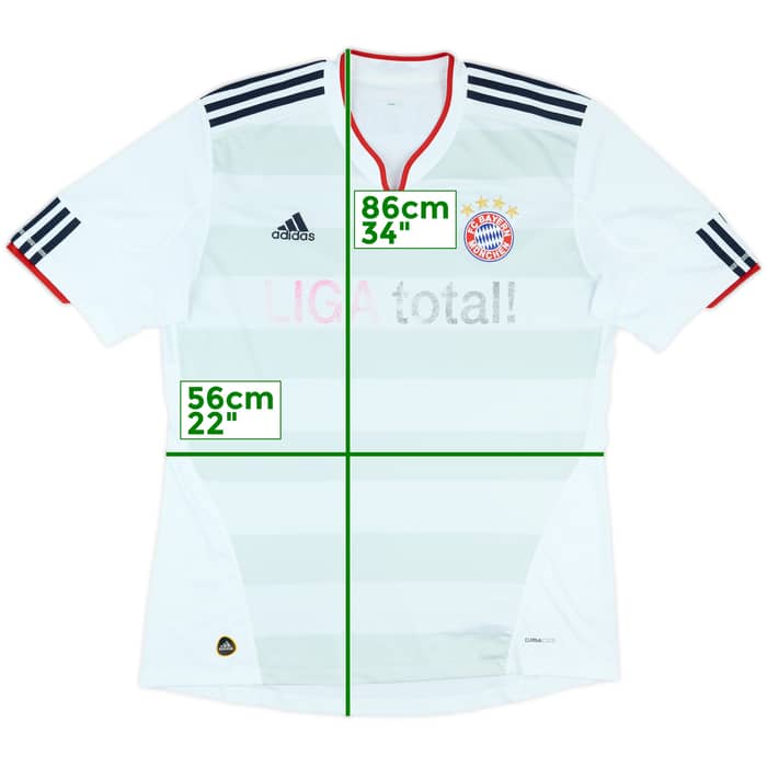 2010-11 Bayern Munich Away Shirt - 4/10 - (XL)
