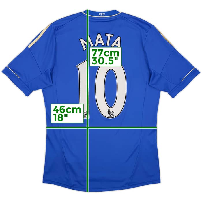 2012-13 Chelsea Home Shirt Mata #10 - 7/10 - (M)