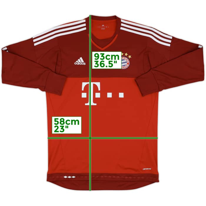 2015-16 Bayern Munich GK Shirt - 9/10 - (L)