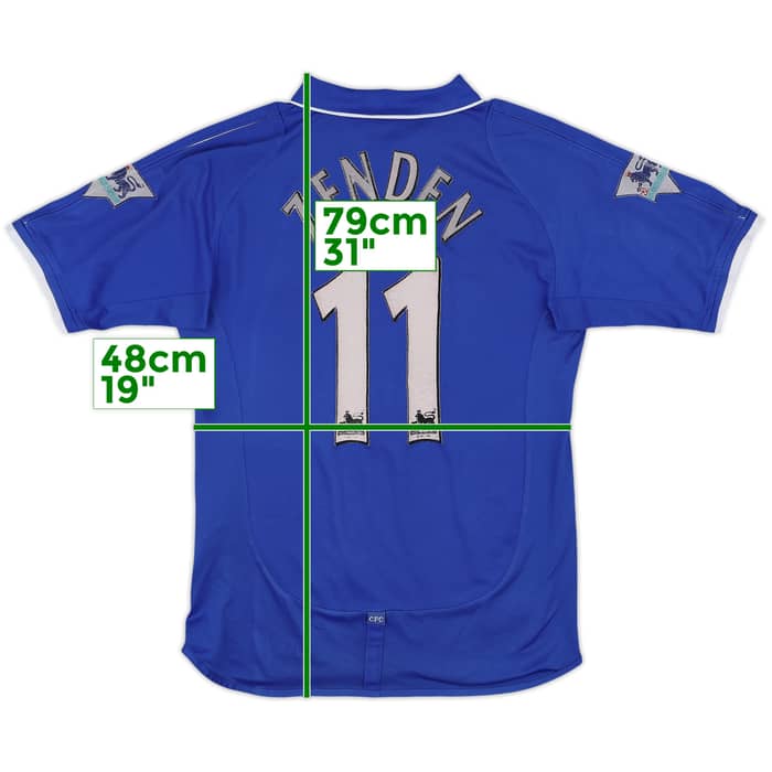 2001-03 Chelsea Home Shirt Zenden #11 - 5/10 - (S)