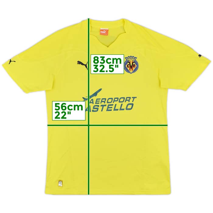 2010-11 Villarreal Home Shirt - 8/10 - (M)