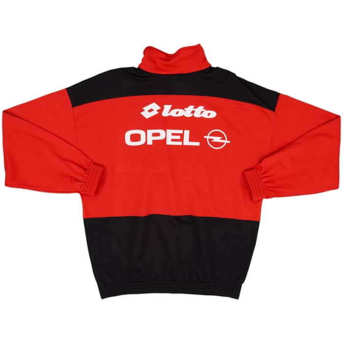 1994-95 AC Milan Lotto 1/4 Zip Drill Top - 8/10 - (XL)