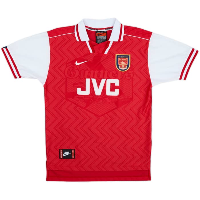 1996-98 Arsenal Home Shirt Wright #8 - 8/10 - (S)