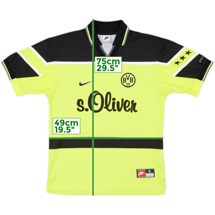 1997-98 Borussia Dortmund Home Shirt - 9/10 - (S)