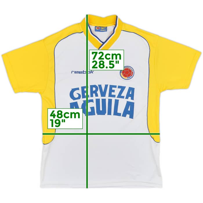 2001-02 Colombia Reebok Training Shirt - 9/10 - (S)