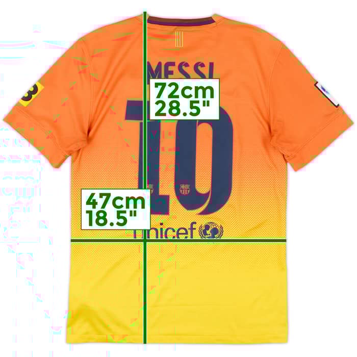 2012-13 Barcelona Away Shirt Messi #10 - 8/10 - (S)